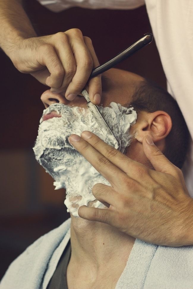 Straight Razor Shave