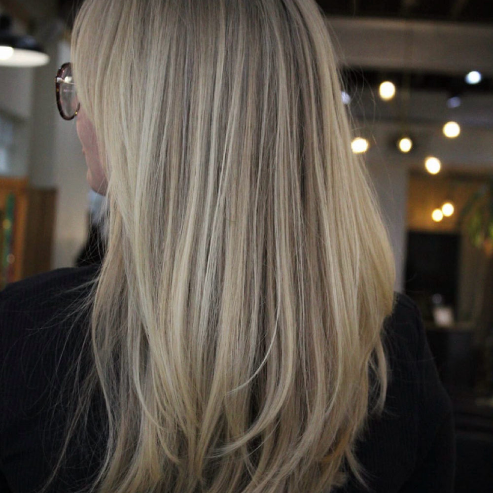 Gloss + haircut at hair by ken in Indianapolis, IN