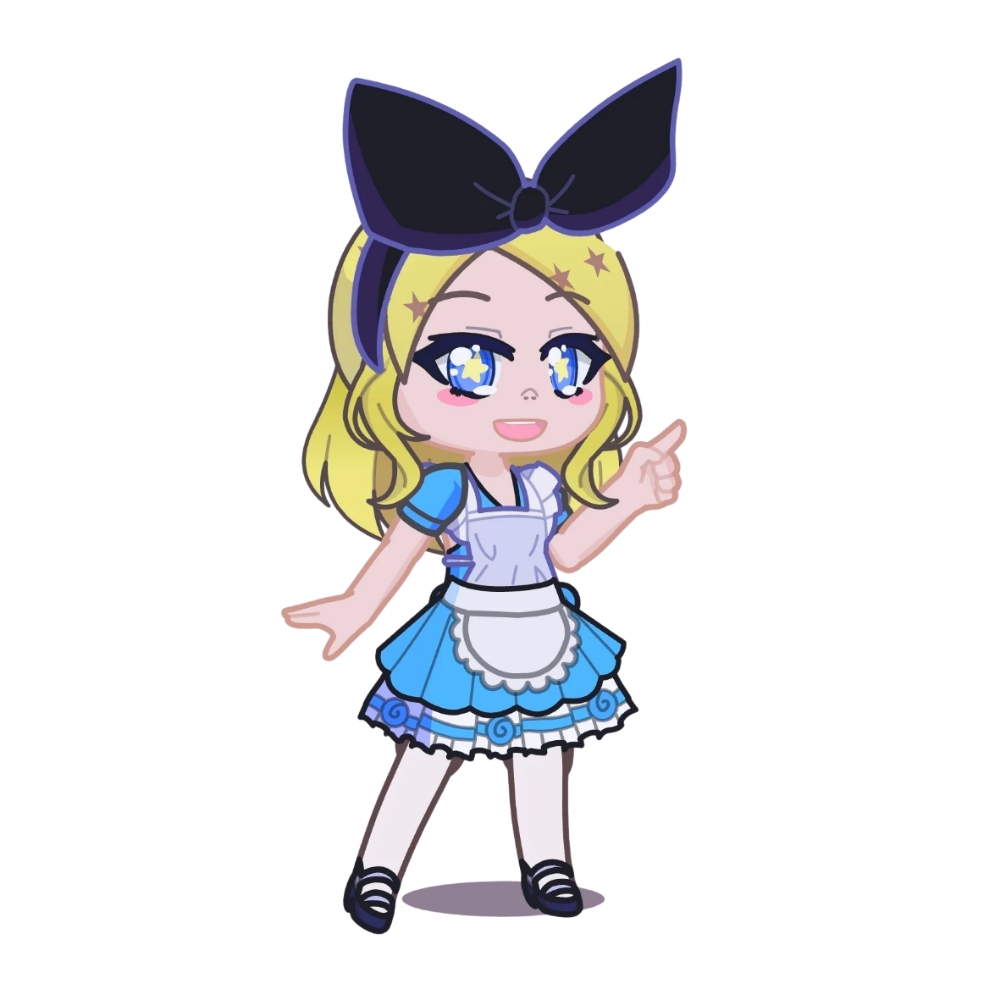 Alice (Sticker, Keychain, Bag) at Designs by DeDe in Auburndale, FL