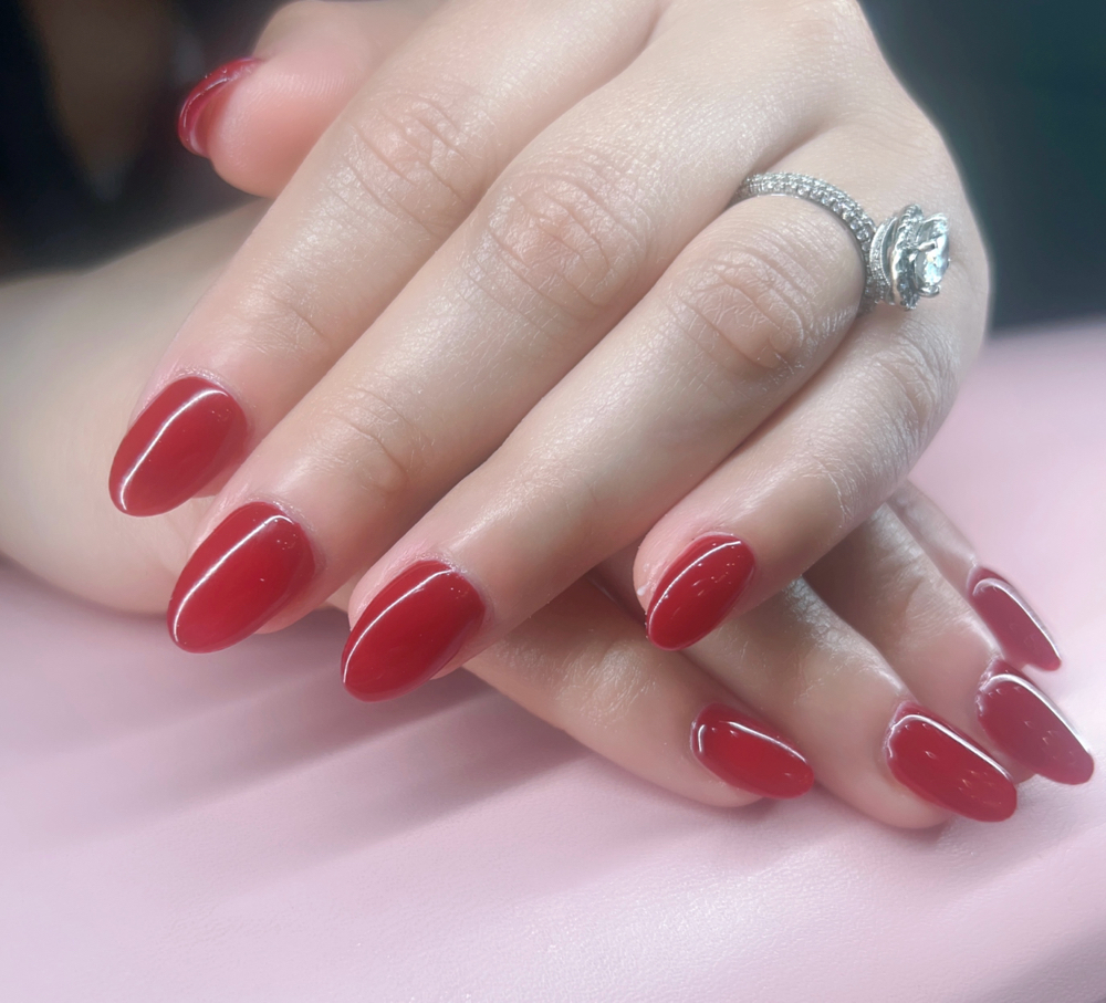 Builder/Hard Gel Full Overlay On Natural Nails