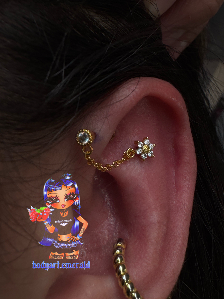 Flat at Bodyart By Emerald Esme 🖤🕷️ in El Centro, CA
