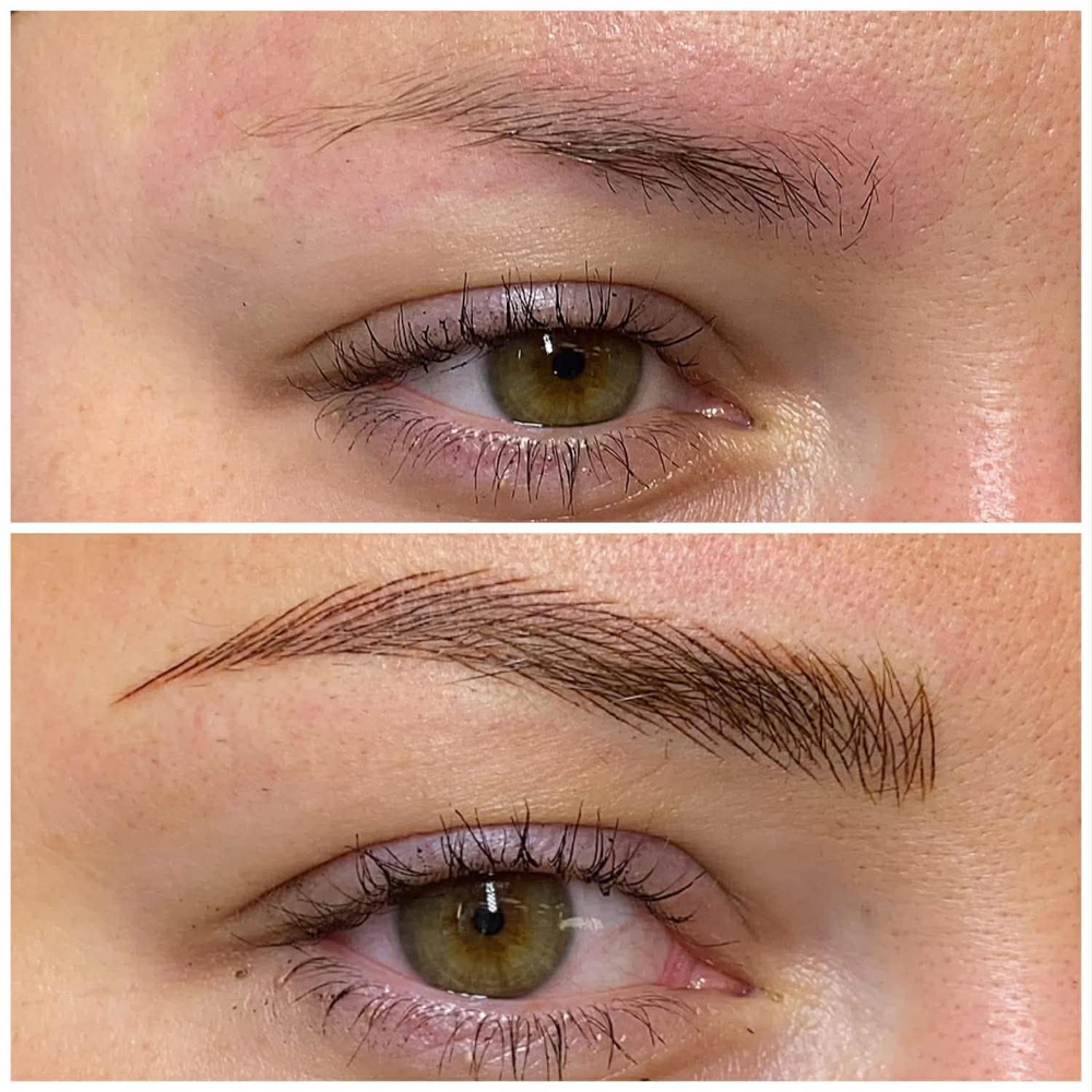 Hair Strokes Eyebrows at Hally Tran in Findlay, OH