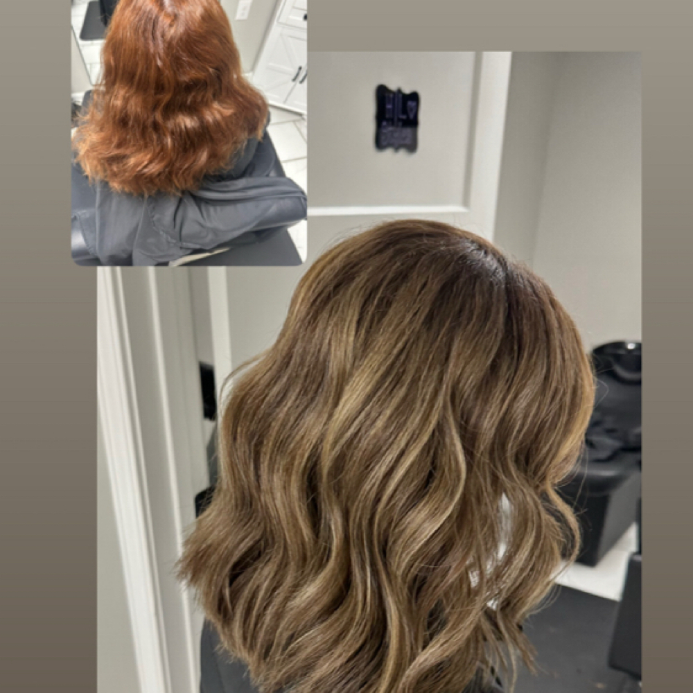 Color Correction at H | L Styles in Mccoll, SC