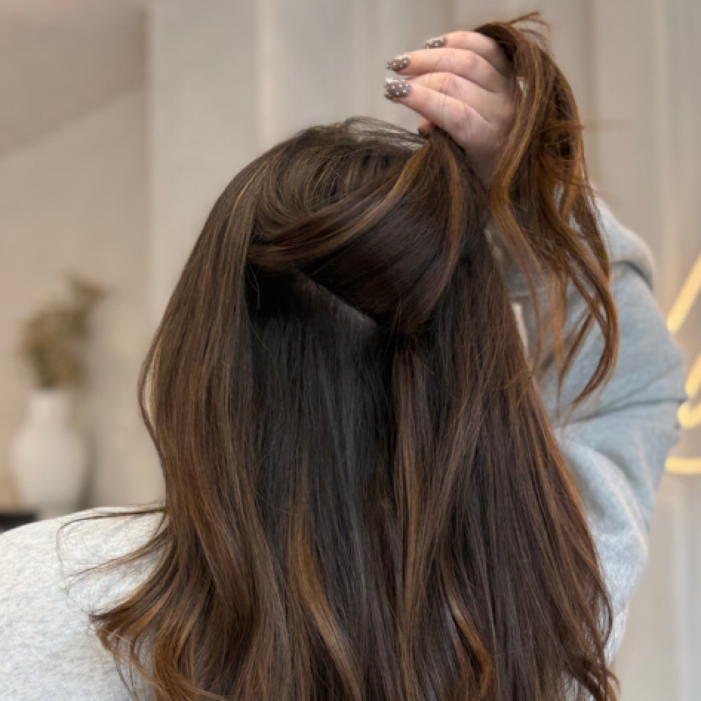 LUXE 1 row Install at Luxe and Mane Co in Spring, TX