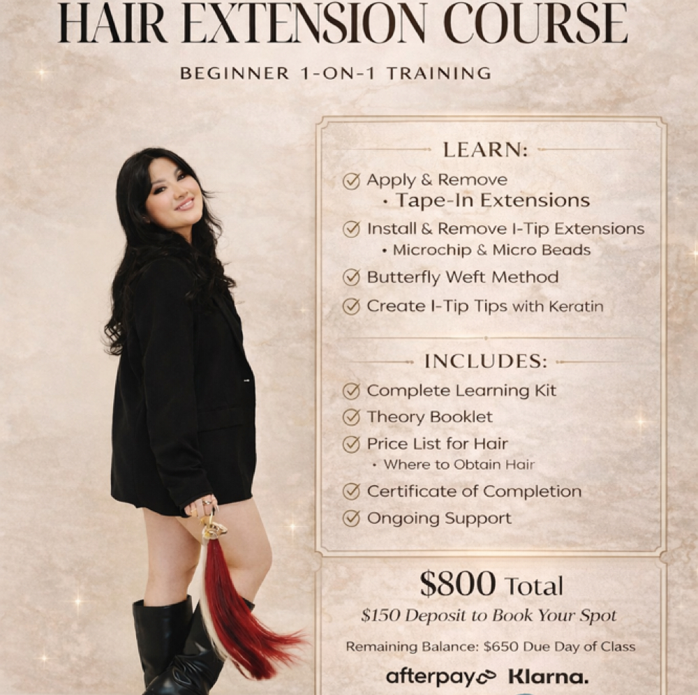 Hair Extension Training at Silk and Style Studio in Lemon Grove, CA