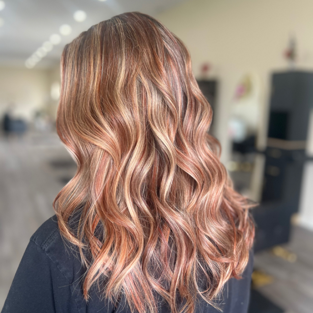 Lowlights at Hair & Nails By: ChristinaFisher in Walkerton, IN