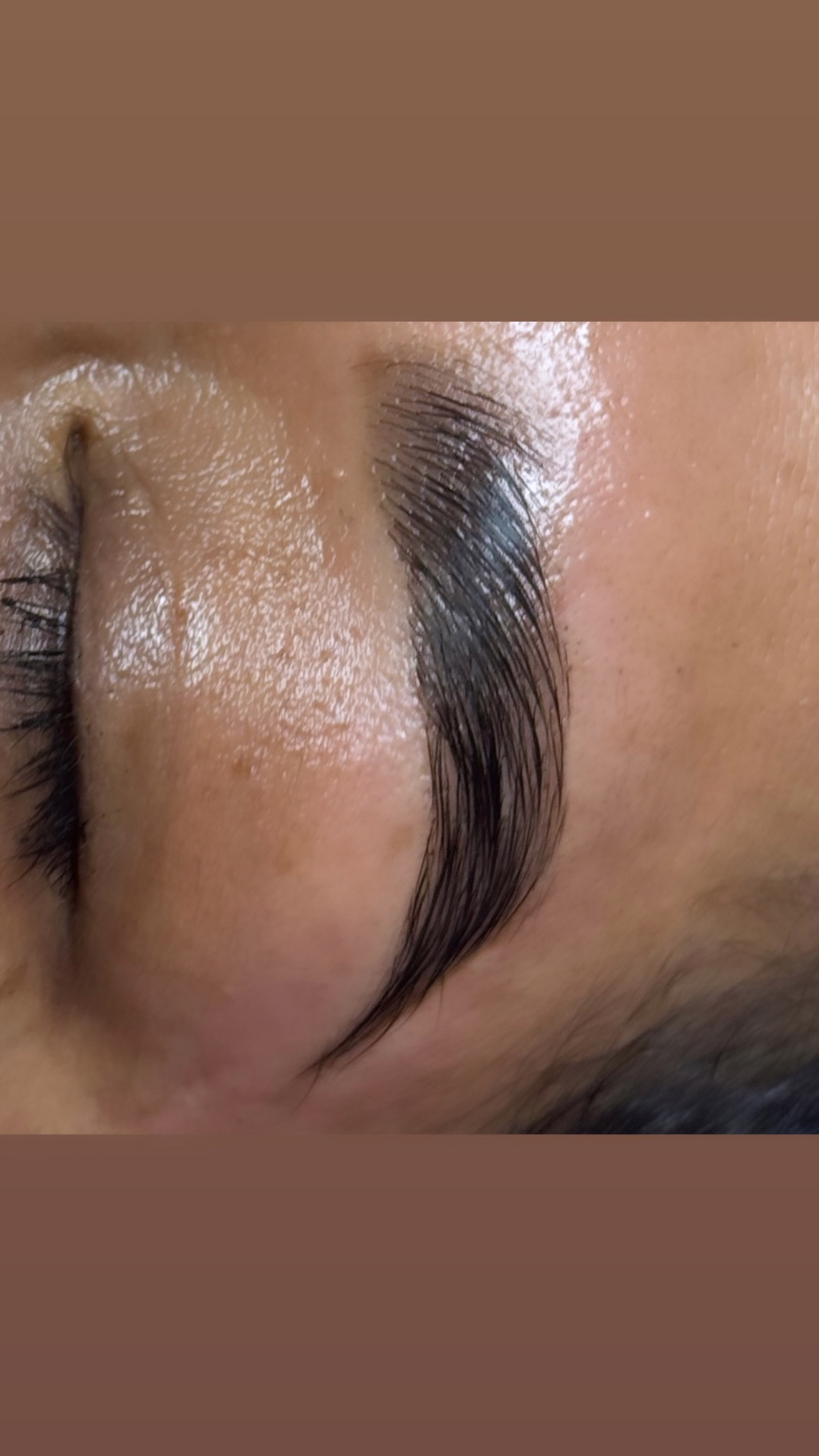 Eyebrow lamination/Laminado de ceja