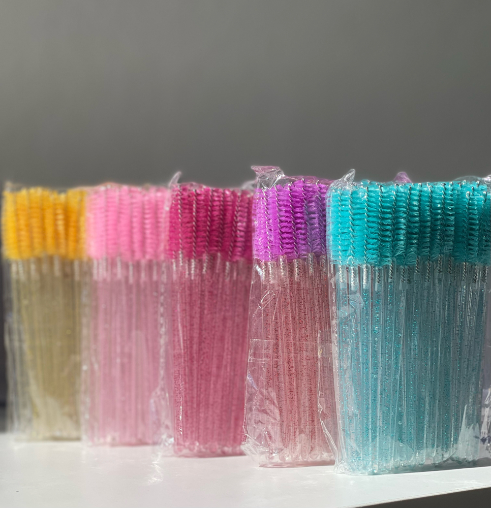 Disposable Lash Brushes 50 Ct