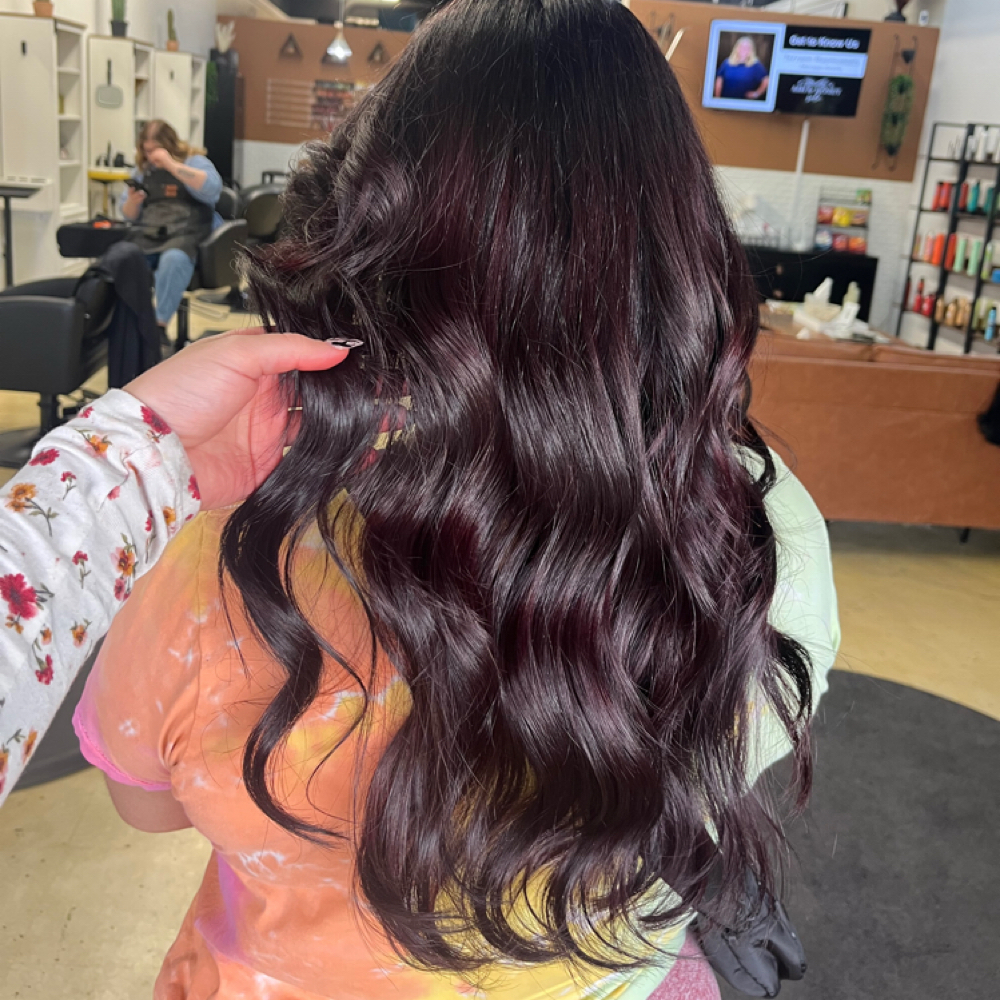 All Over Color at curlupndye in Palisade, CO