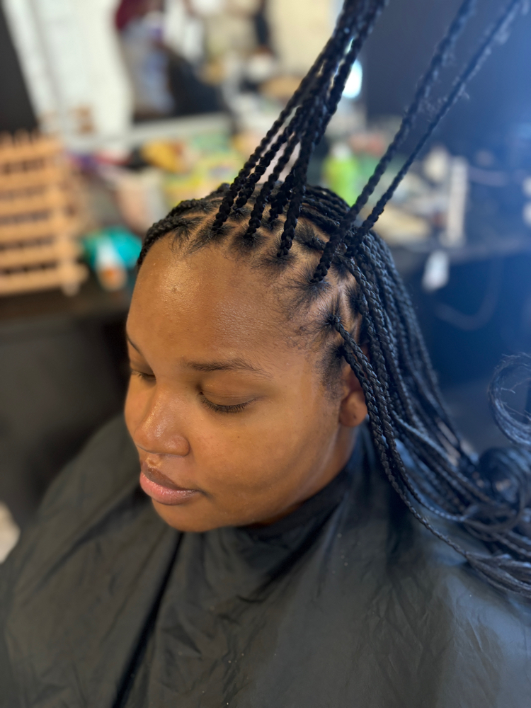 French Curl Touch Up at NW2D Salon in NWA, AR