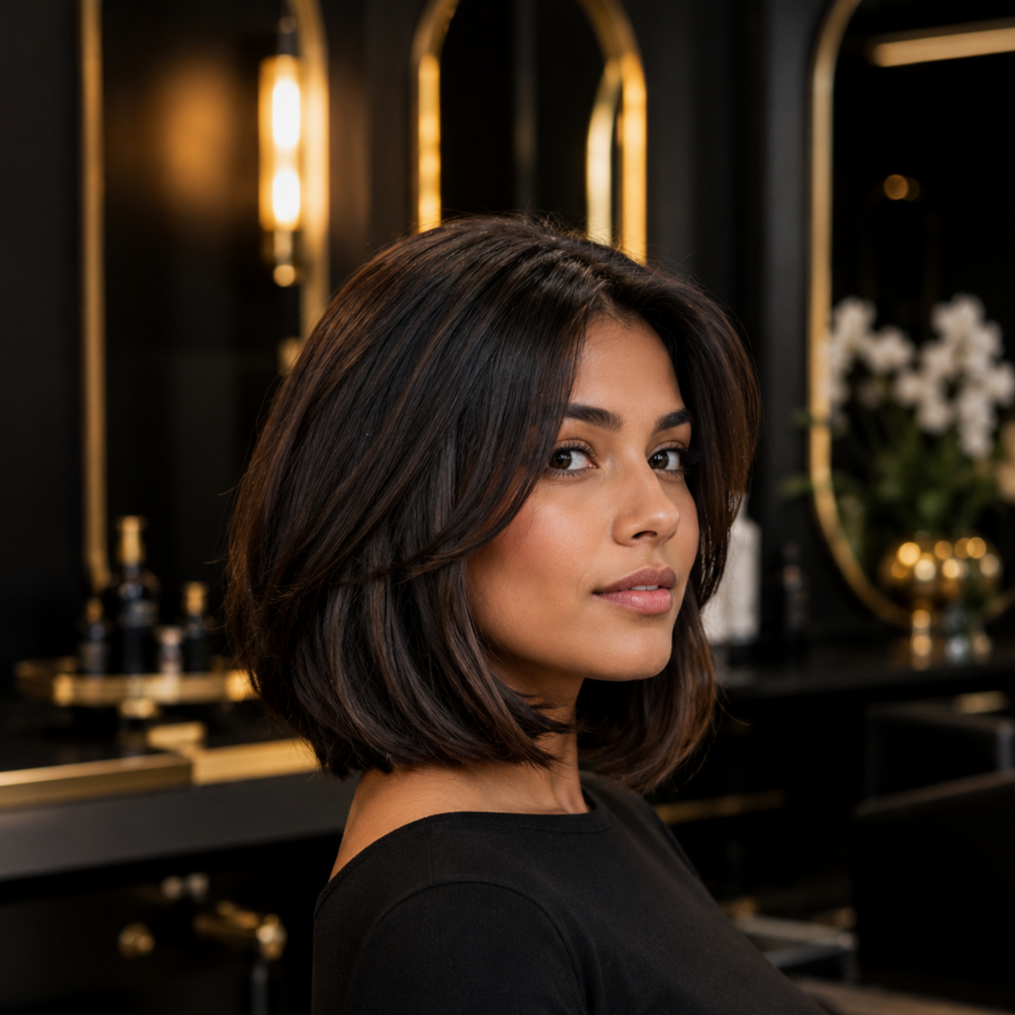 Signature Cut (Bob/Layers) at Trinity Lux Co in savannah, GA