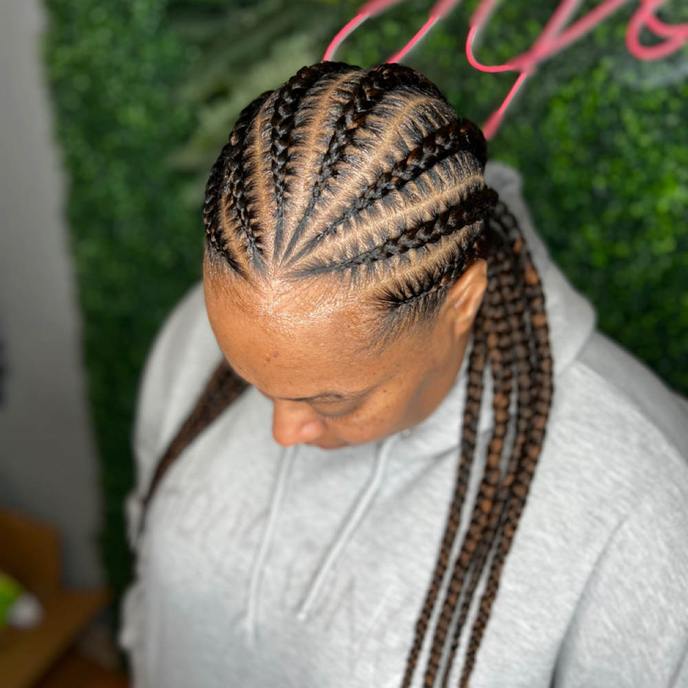 7-8 Stitch Braids at JCTouch Salon in Parkville, MD