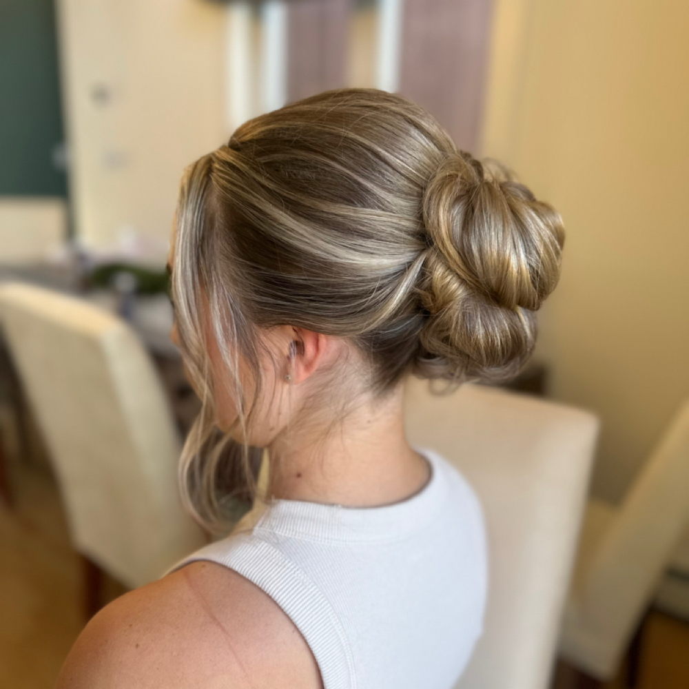 Bridal Hair Trial at Salon 212 in Saco, ME