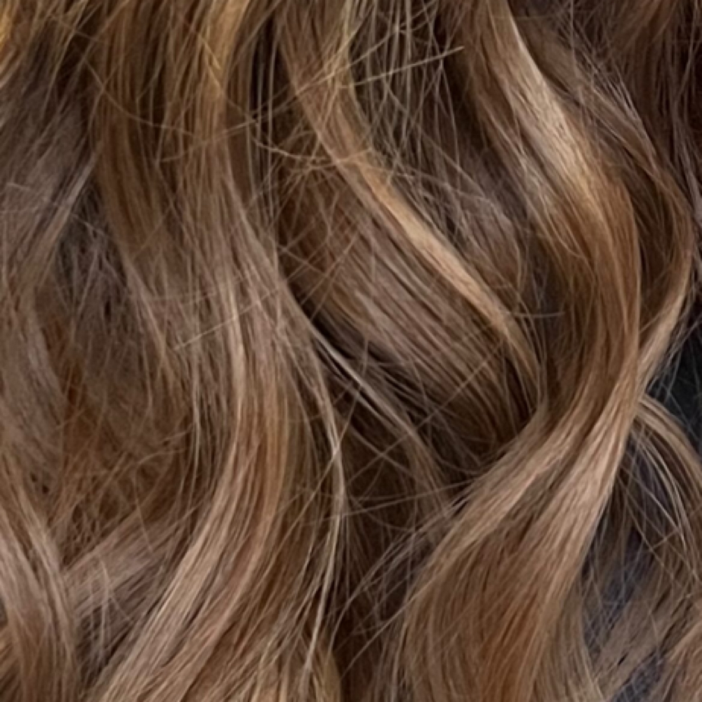 Partial Dimensional Blonde at Emily and Hair in Clovis, CA