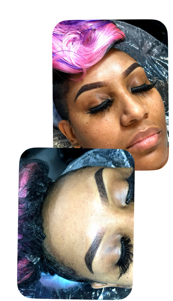 Ombre Microshading Brows Correction