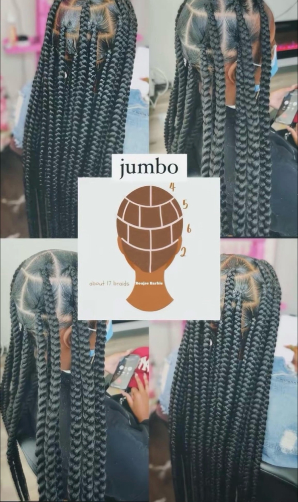 Jumbo Knotless braids