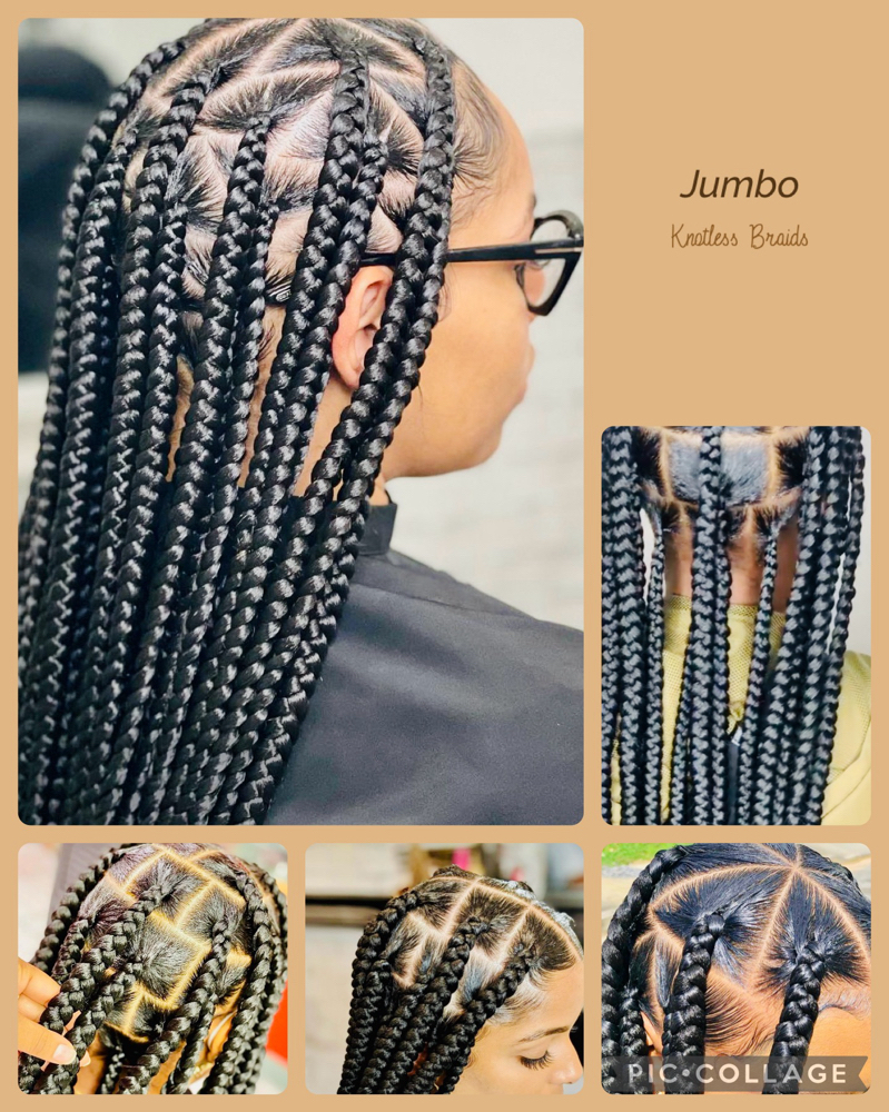 Jumbo Knotless braids