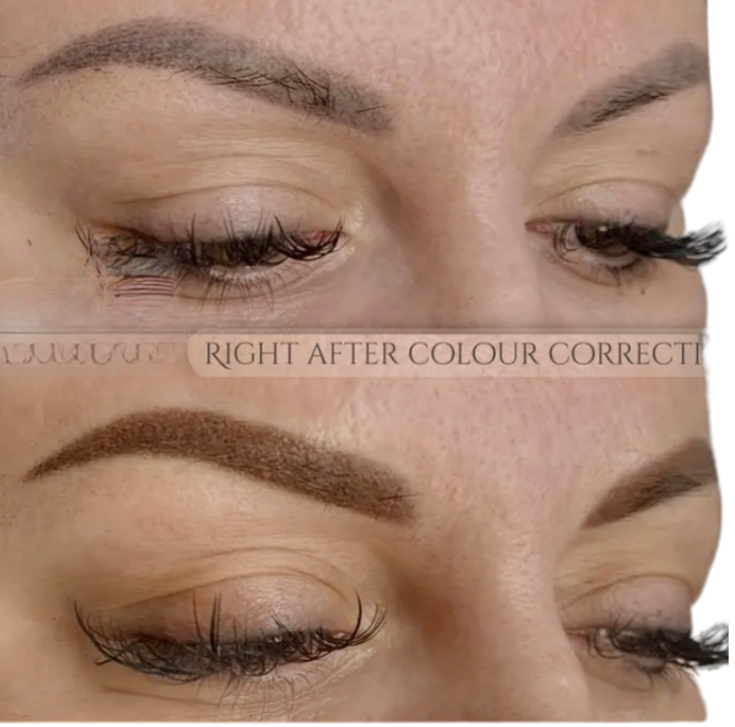 Eyebrow Color Correction