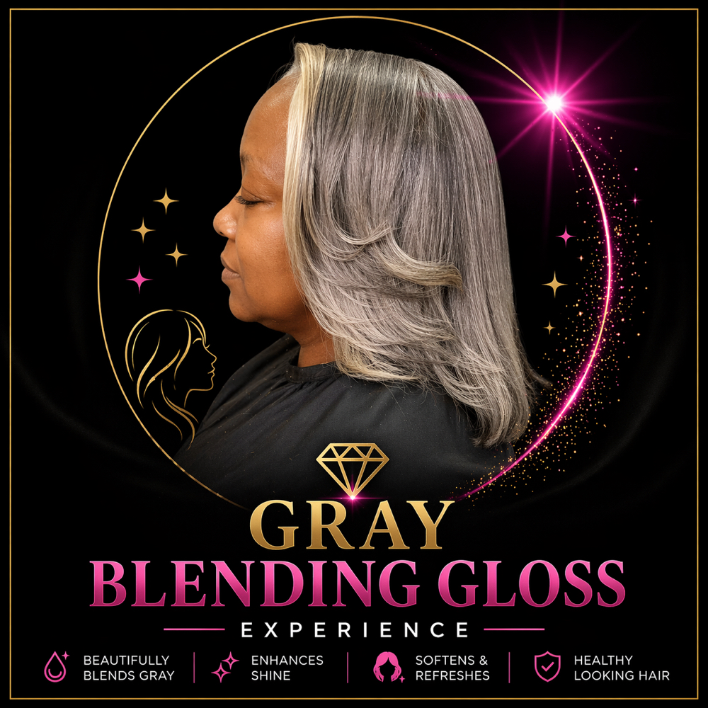 Grey Blending Gloss at Boss Savage Beauty in Muskegon Hts, MI
