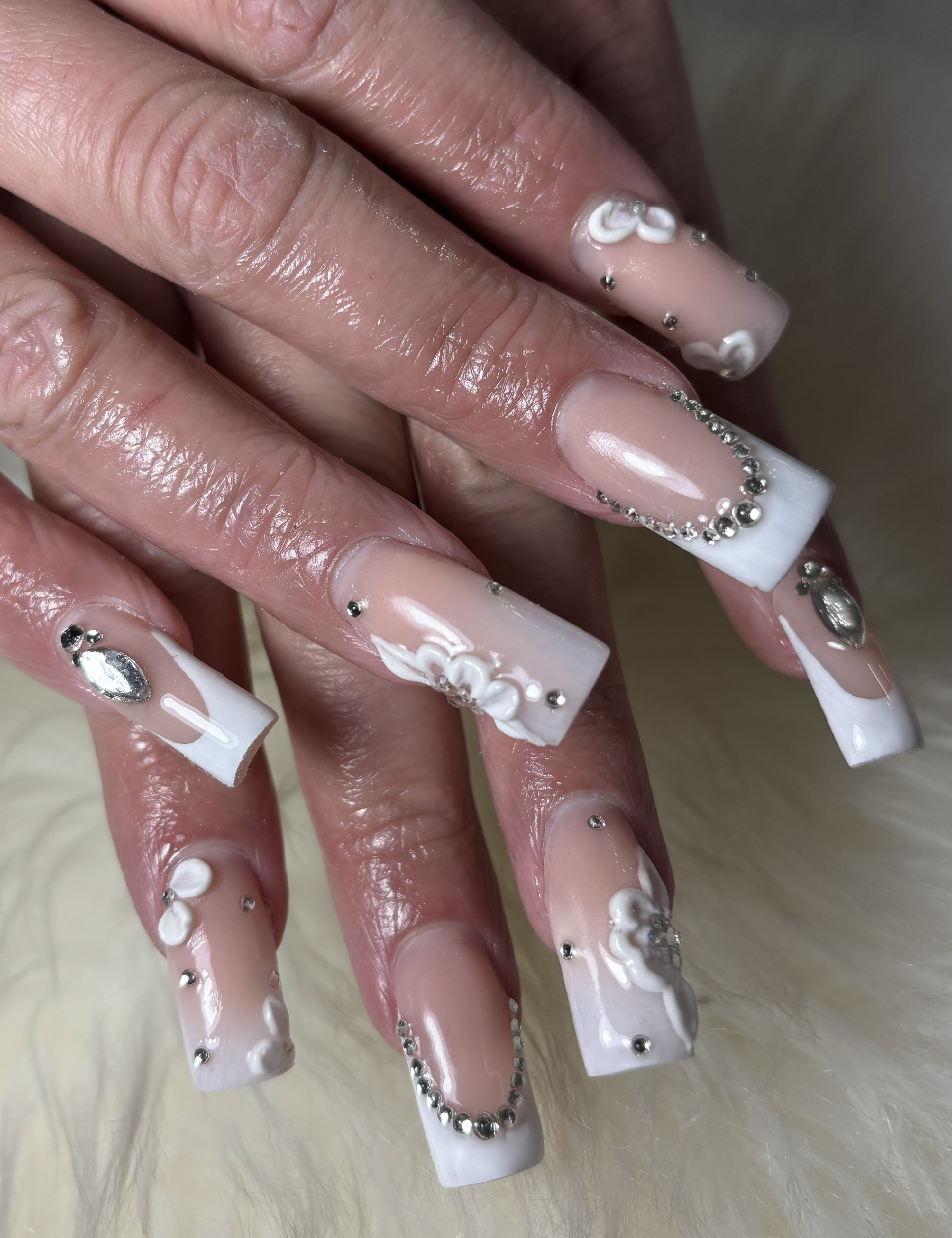 LONG ACRYLIC FILL (2-3 WEEKS)