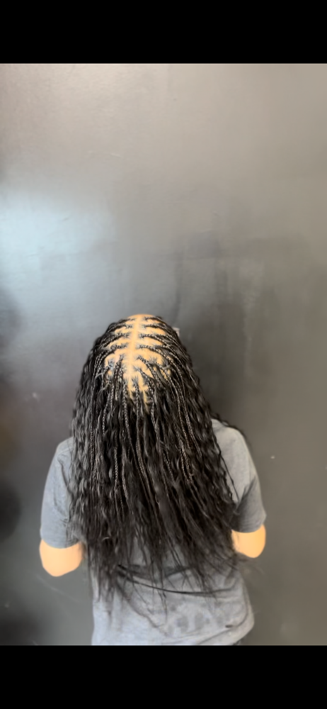 Small Boho Knotless