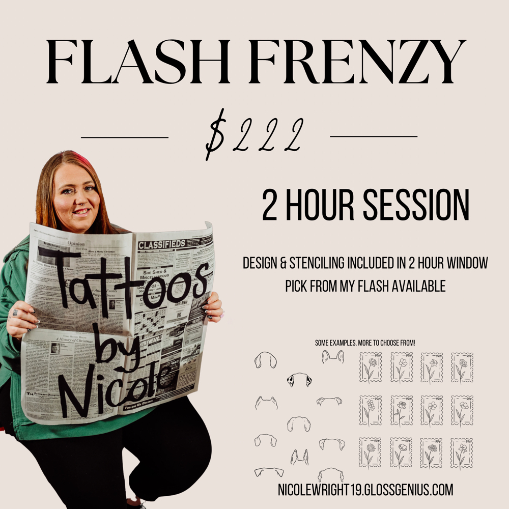 Flash Frenzy at Aspiringly Fleurty in Bossier City, LA