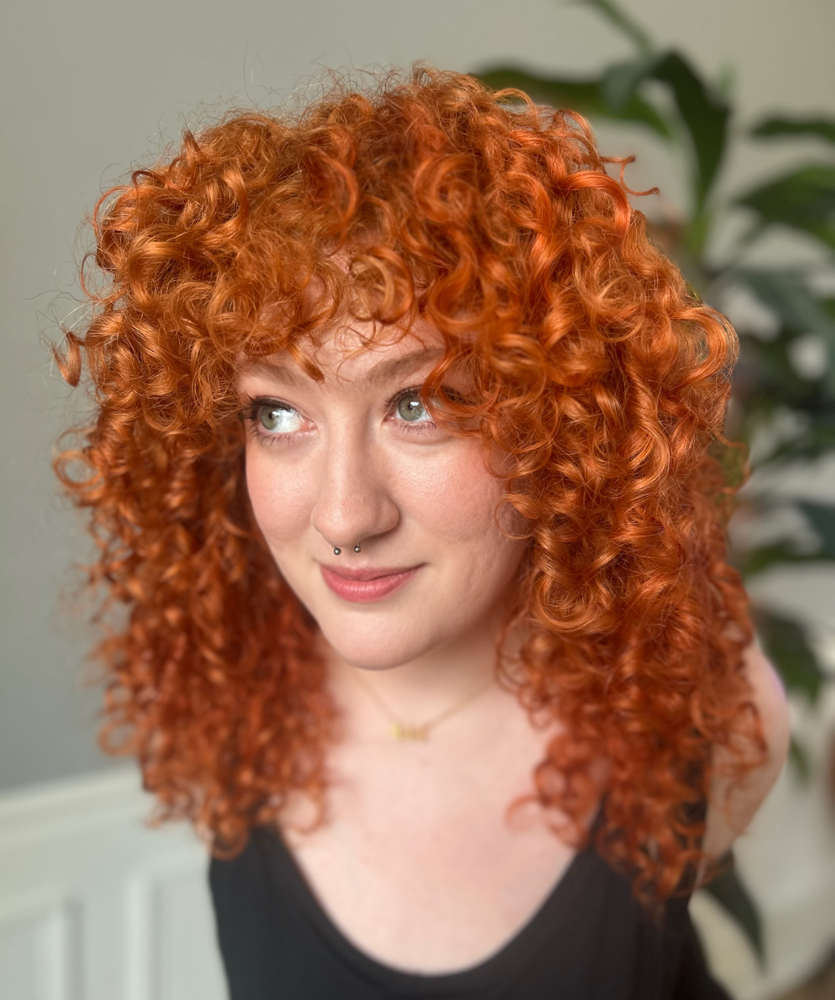 Curly Diffused Style