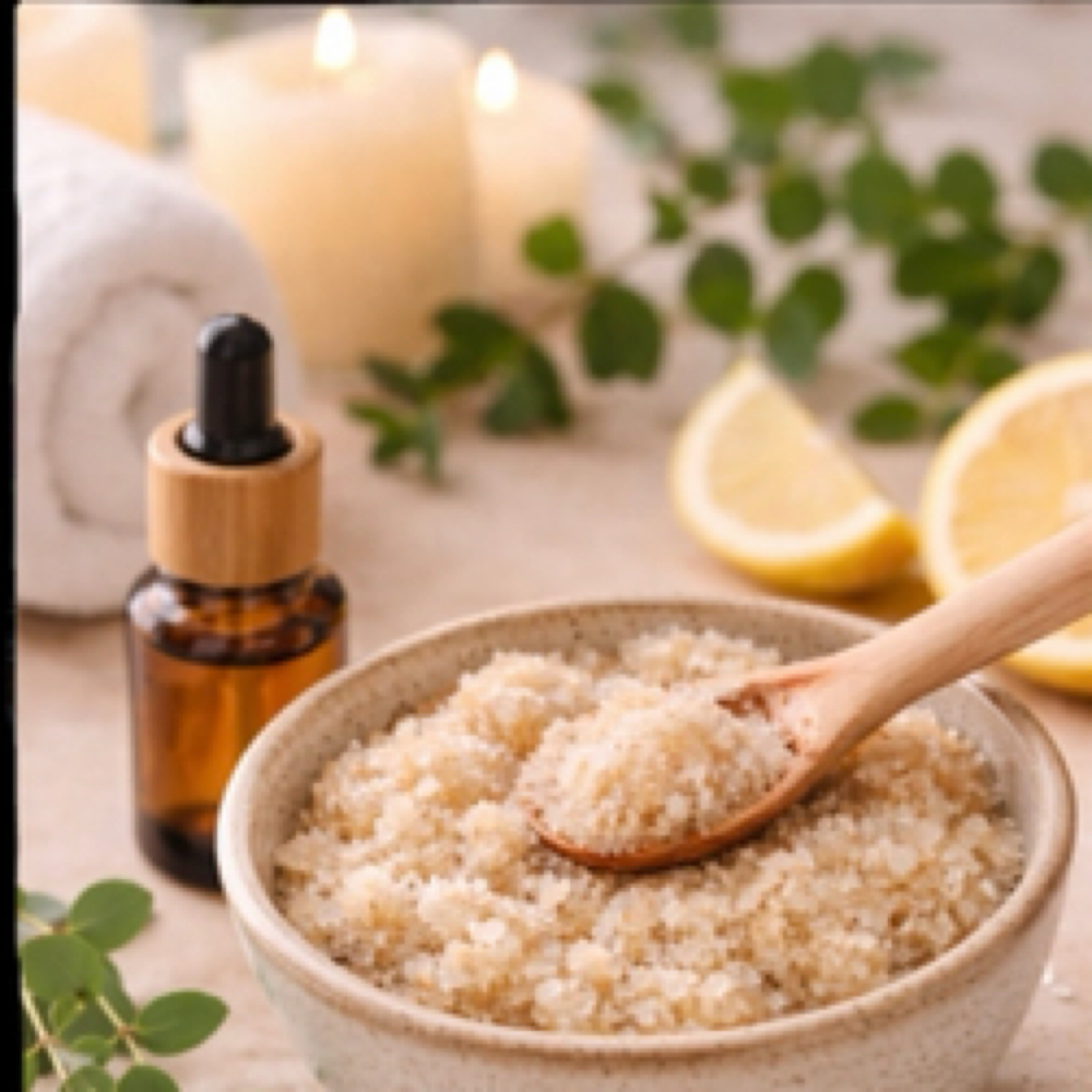 Sea Salt Scrub - Elbow To Hand