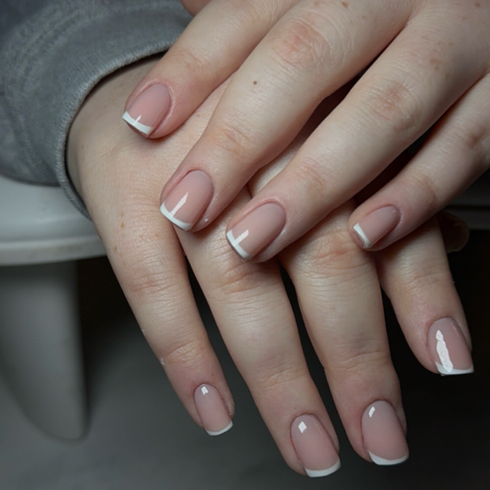 Russian mannicure at Lashedd by Dez in Philadelphia, PA