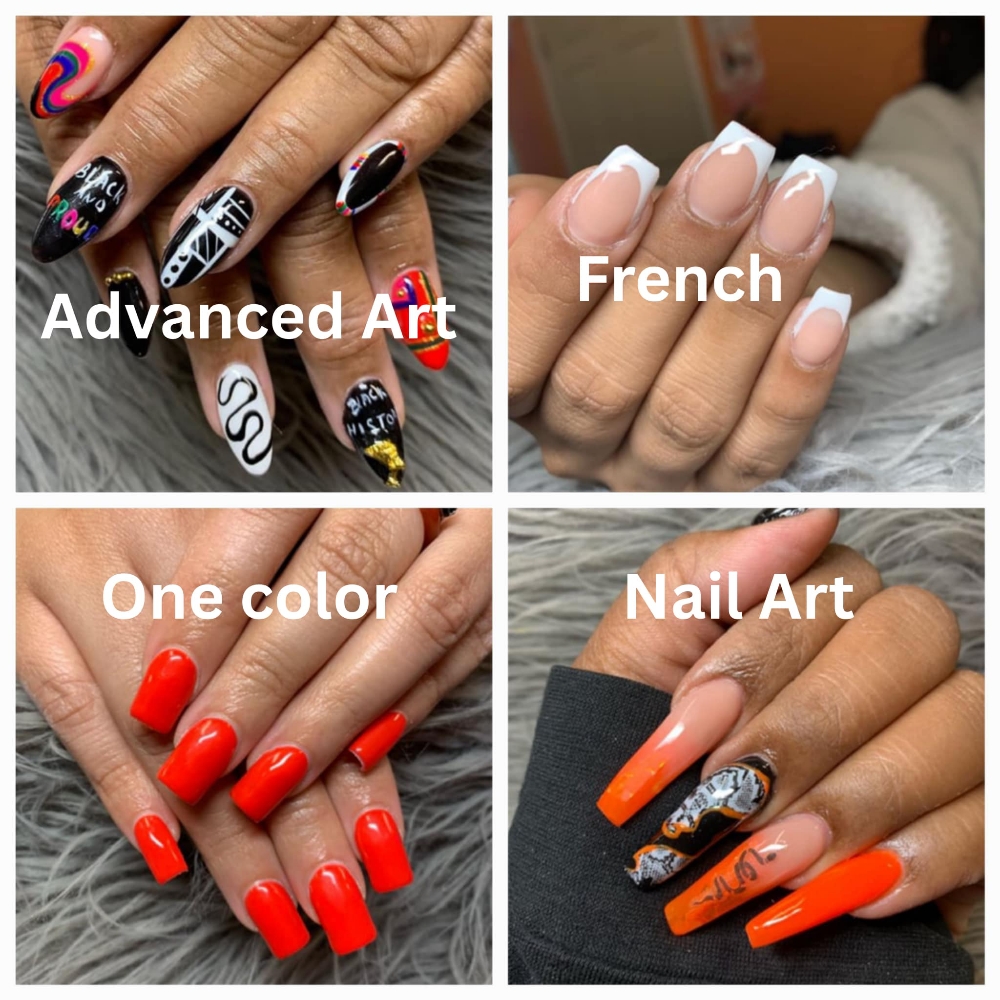 Short Acrylic full Set