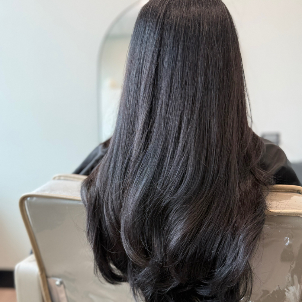 Brazilian Blowout at foiled hair studio in Rochester Hills, MI