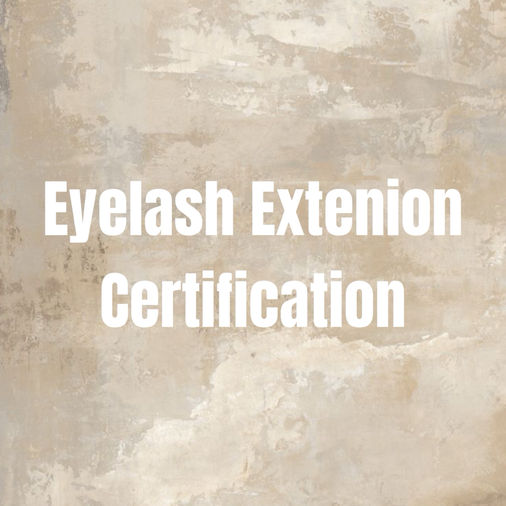 Eyelash Extension Certification