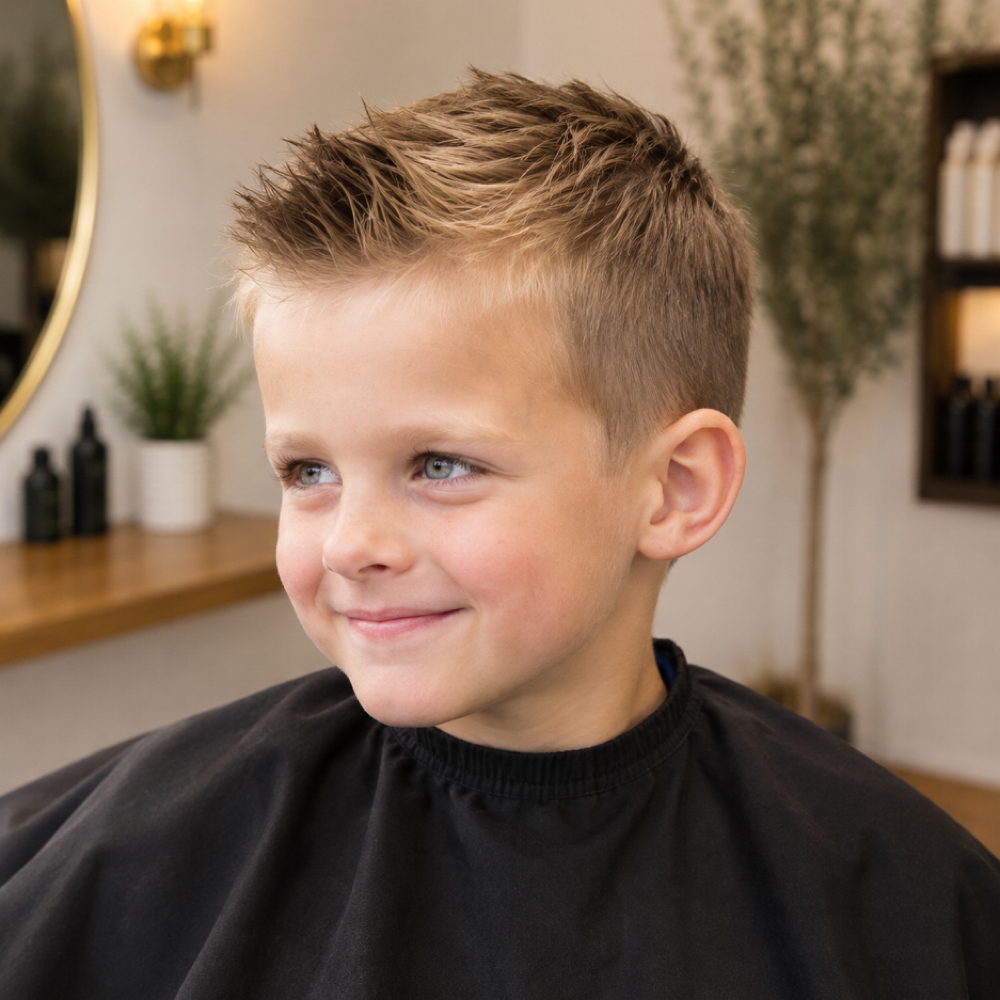 Kids Cut at Laughing Crow Salon in Eugene, OR
