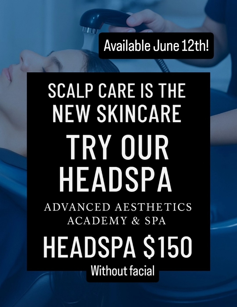 Headspa. June 24th Start. No Facial