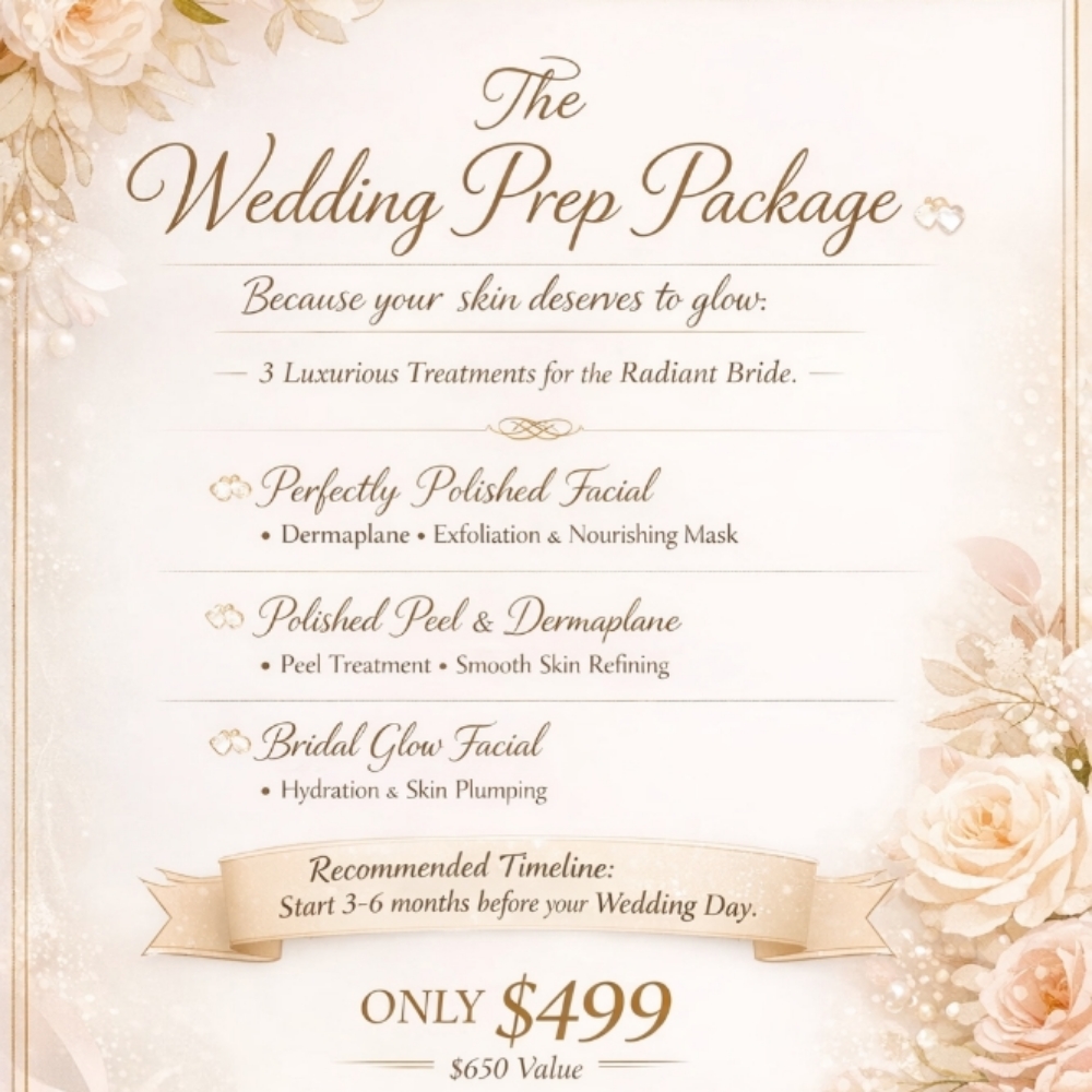 The Wedding Prep Pacakge at The Love of Skin in Seekonk, MA