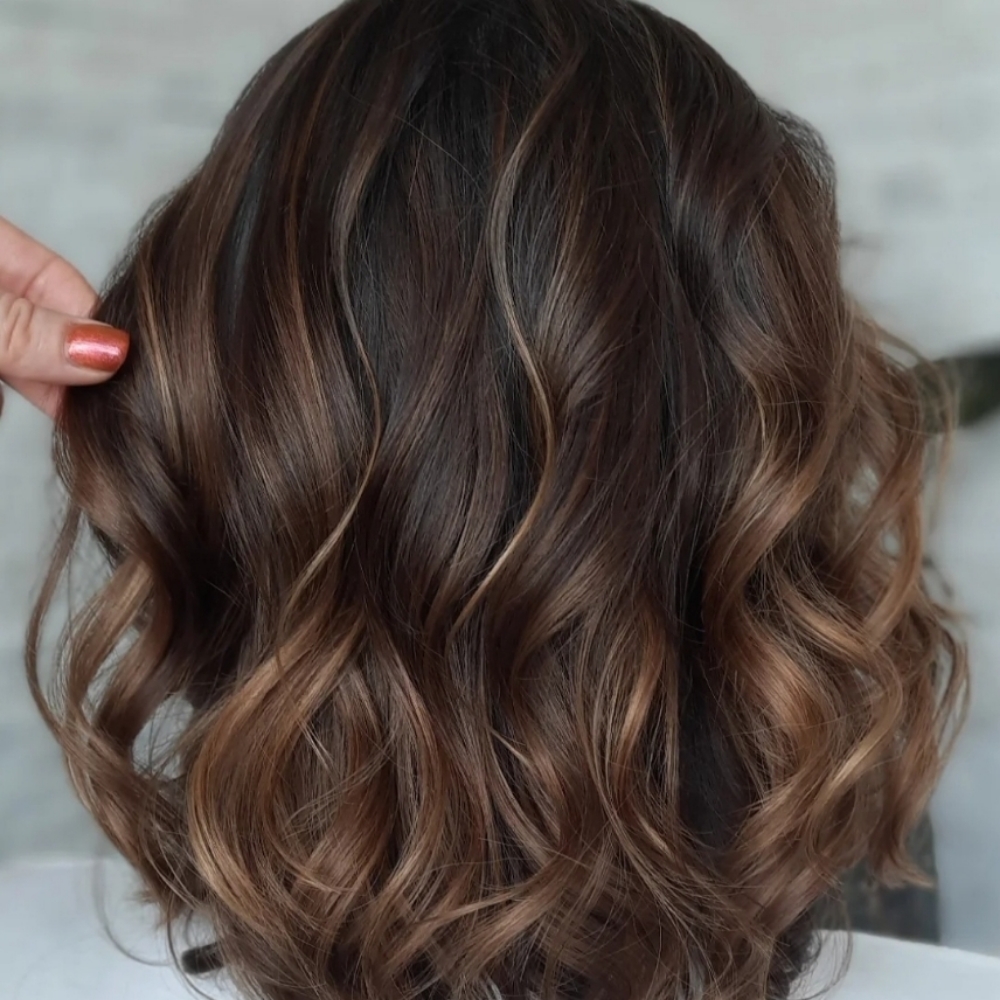 Partial Highlight and Haircut at Color by Hannah in Muskegon, MI