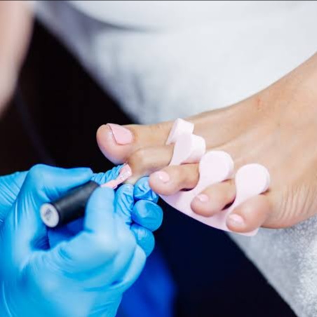 Dry Pedicure at Cute Claws Nails in Chesterton, IN