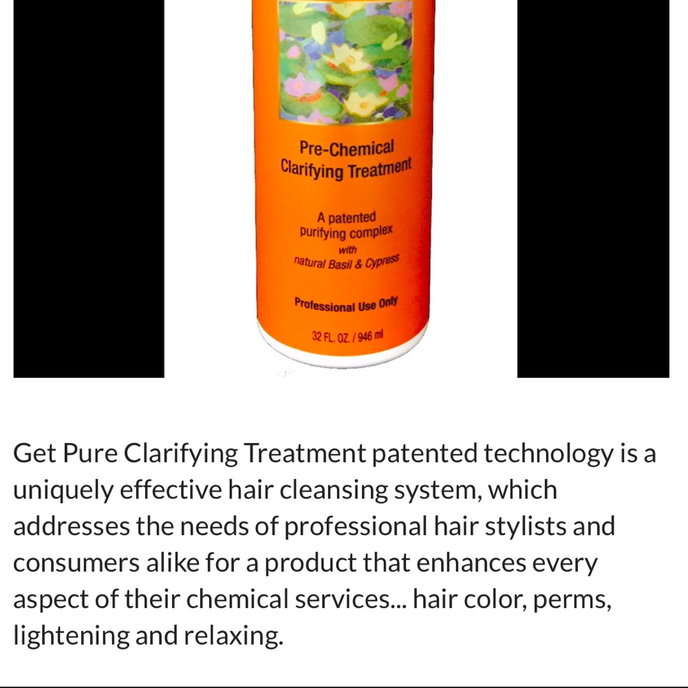 GetPure Treatment, Blowdry & Style