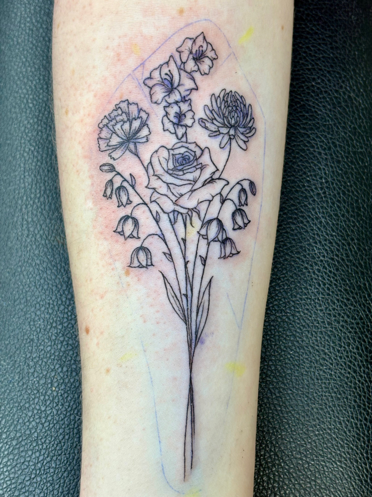 Birth Flower Bouquet