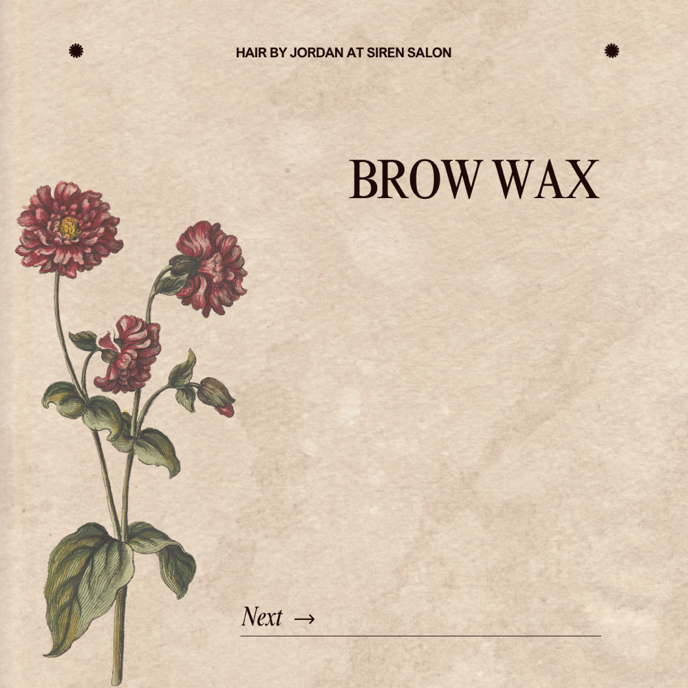 Brow Wax