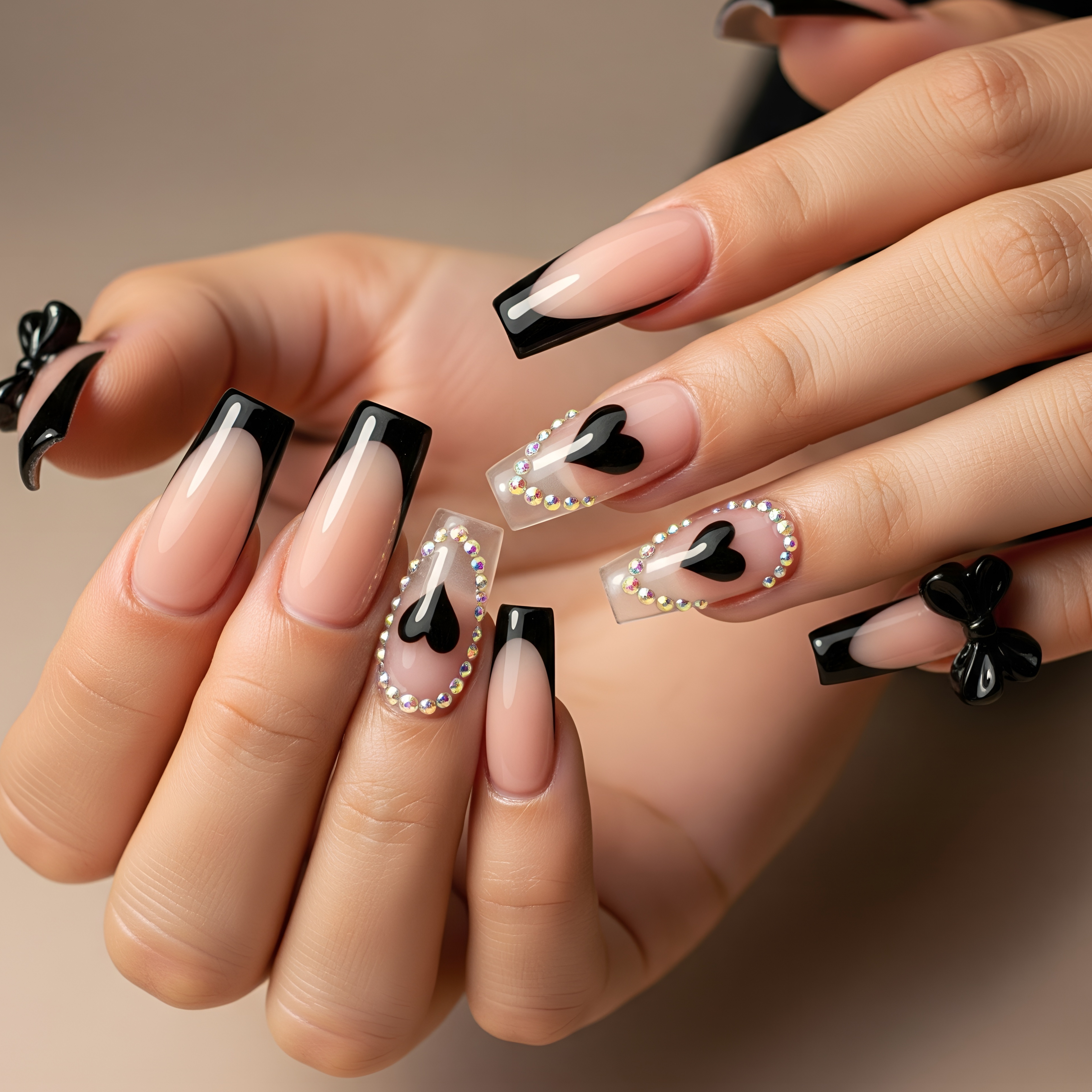 Gel Extension or Poly Gel w/design