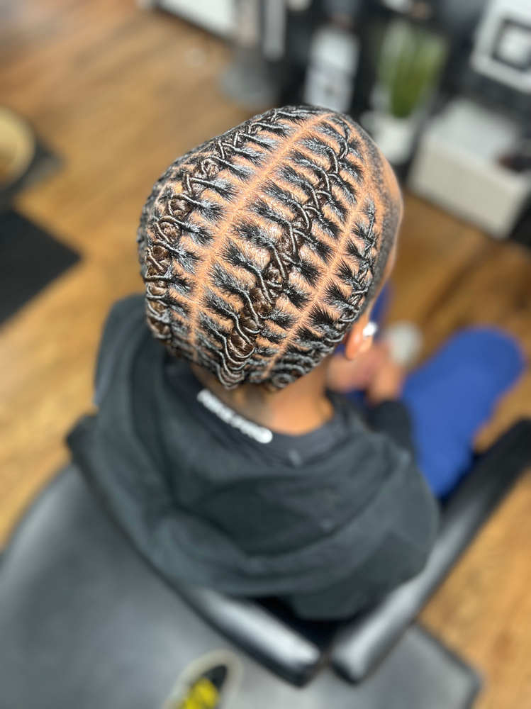 Flat Twists at HairTechNiquee in Dallas, TX