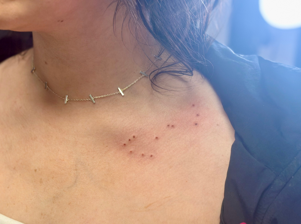 Constellation Freckle Tattoo