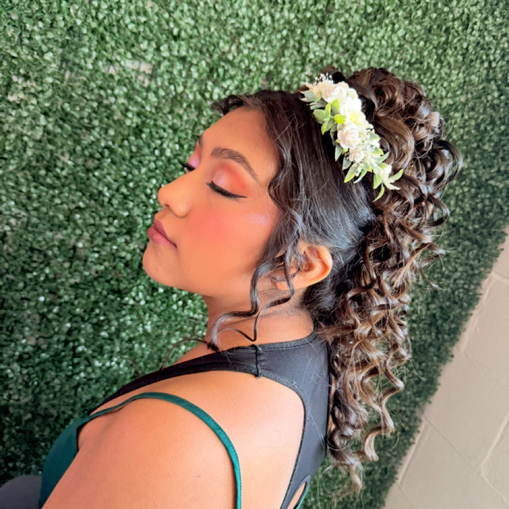 Hair Up Do at IV_BeautyBar in Cookeville, TN