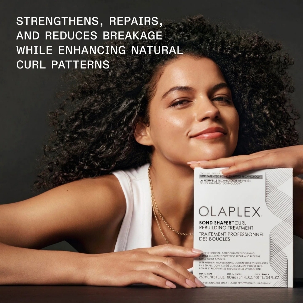 Olaplex Bond Shaper Curl Rebuilding at Space Cat Hair Company in Palm Beach Gardens, FL