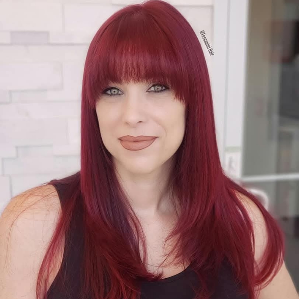 Pure Fantasy Color/ Blowout at Toscanini Hair in Holmdel, NJ