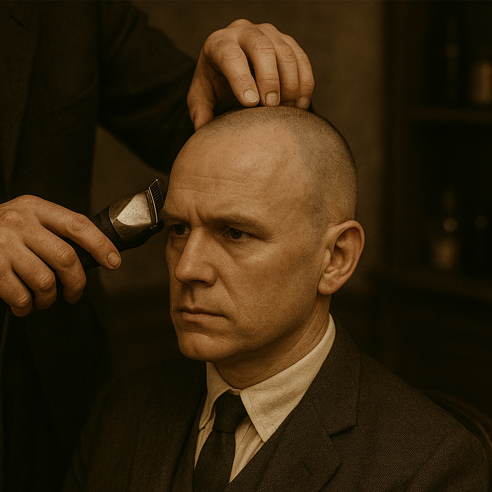 Grand Bald Clipper Haircut at 1920 GENTLEMENS CLUB in Buffalo Grove, IL