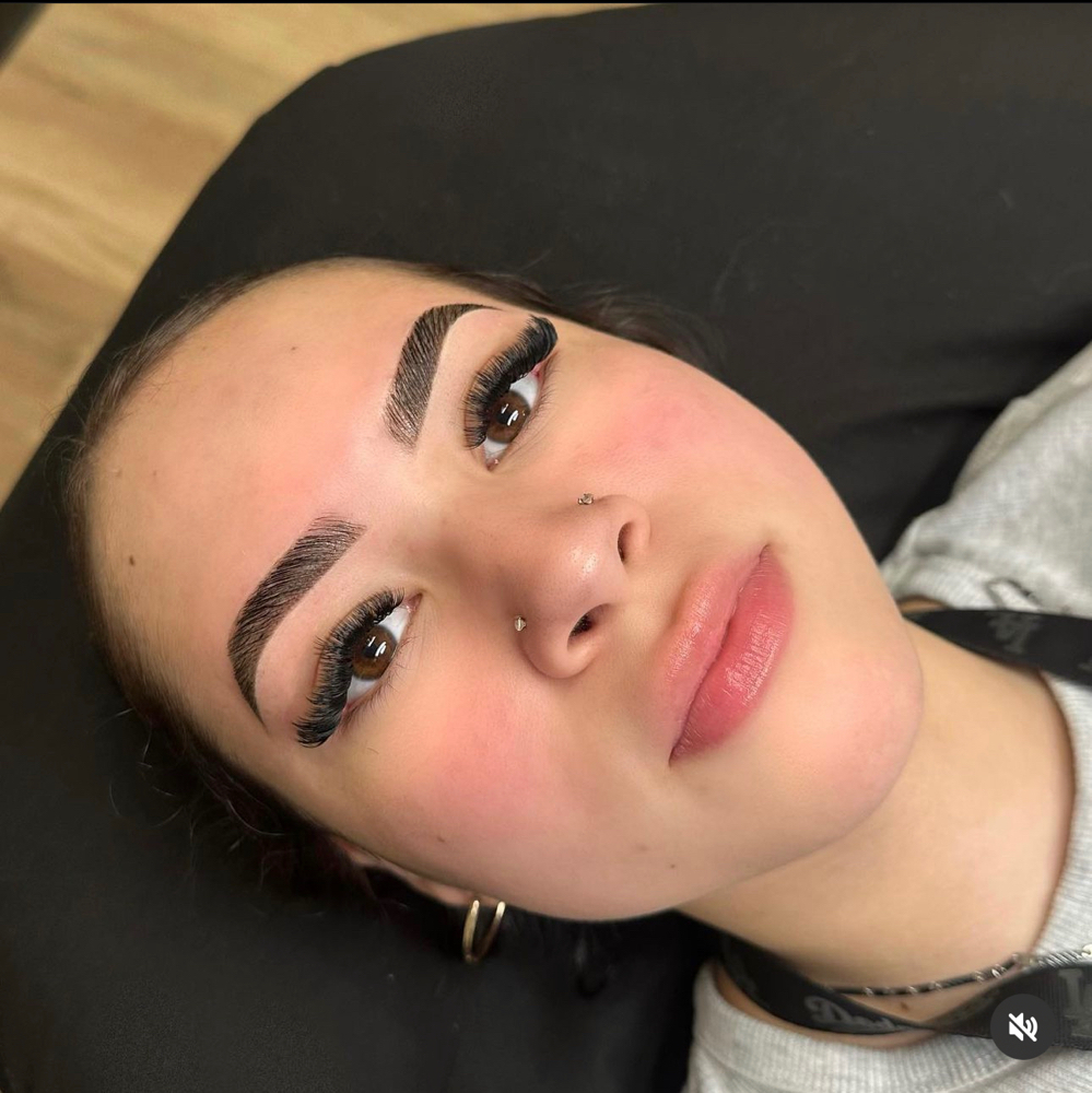 Brow Lamination + Stain at Baddie Avenue Brows in Casa Grande, AZ
