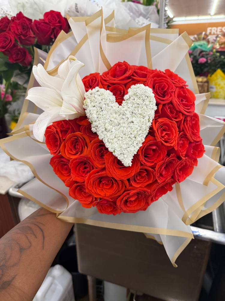 Wrapped Roses