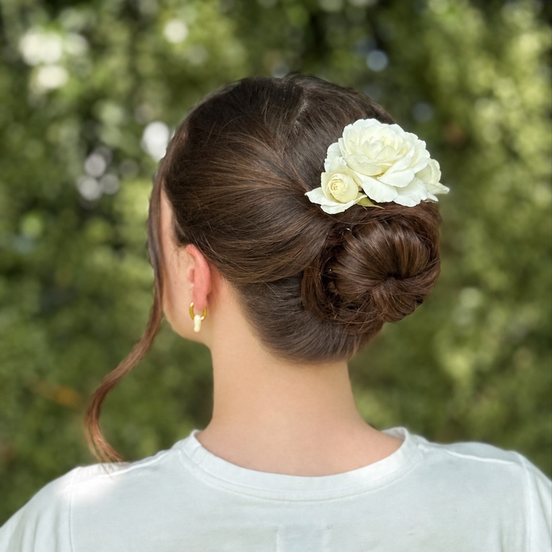 Bridal hair at Hair by Meg Sweeney in Mill Valley, CA